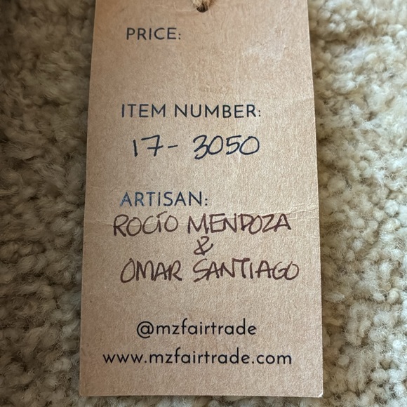 MZ FAIR TRADE TEXTILES wool body handbag. NWT - Picture 3 of 16